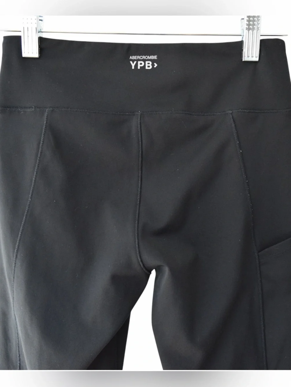 Active by Abercrombie Kids YPB Black Flare Leggings Pants Size 11/12 Long